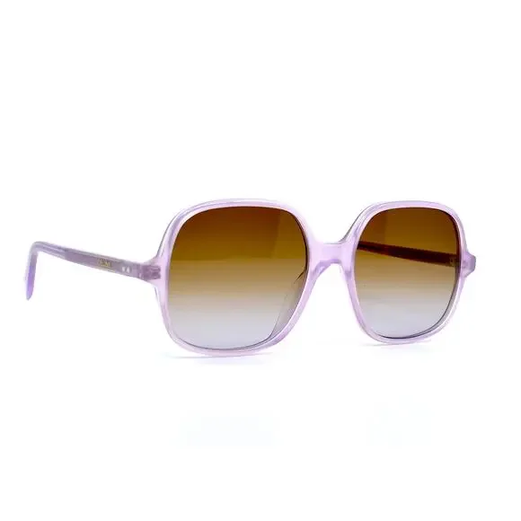 NEW CELINE CL40244U LILAC BROWN WOMEN'S SUNGLASSES AUTHENTIC - Picture 5 of 12